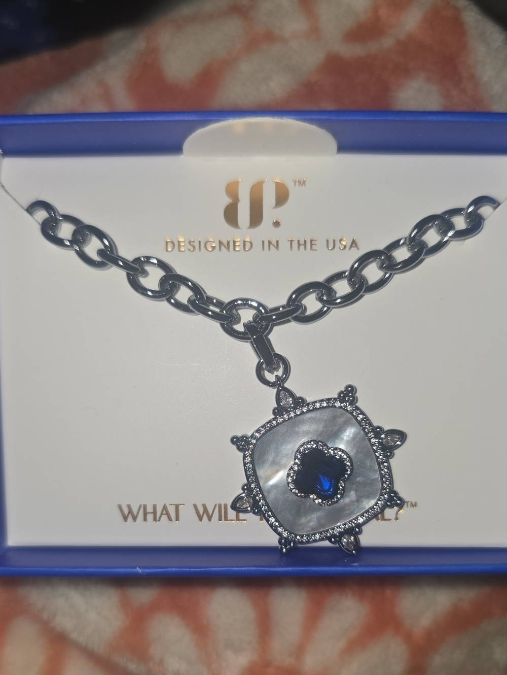 Bomb Party September Necklace